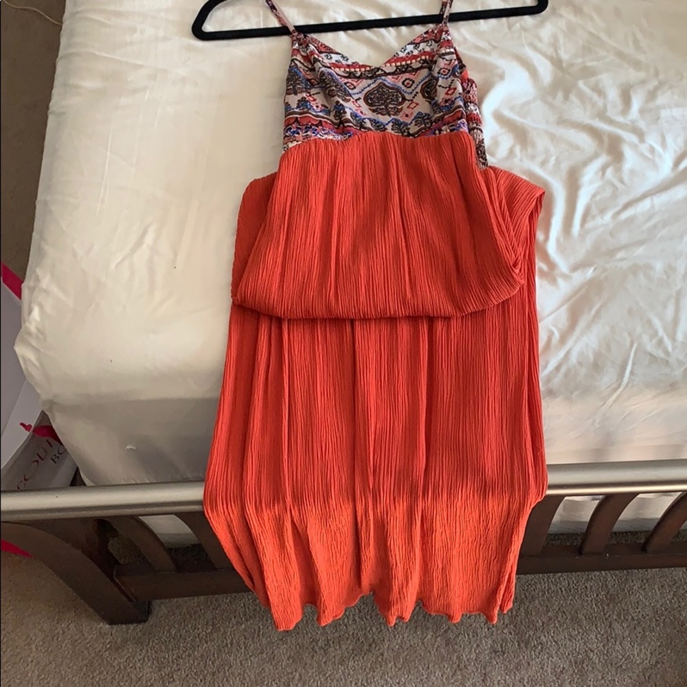 Boho Smocked Back Maxi Dress